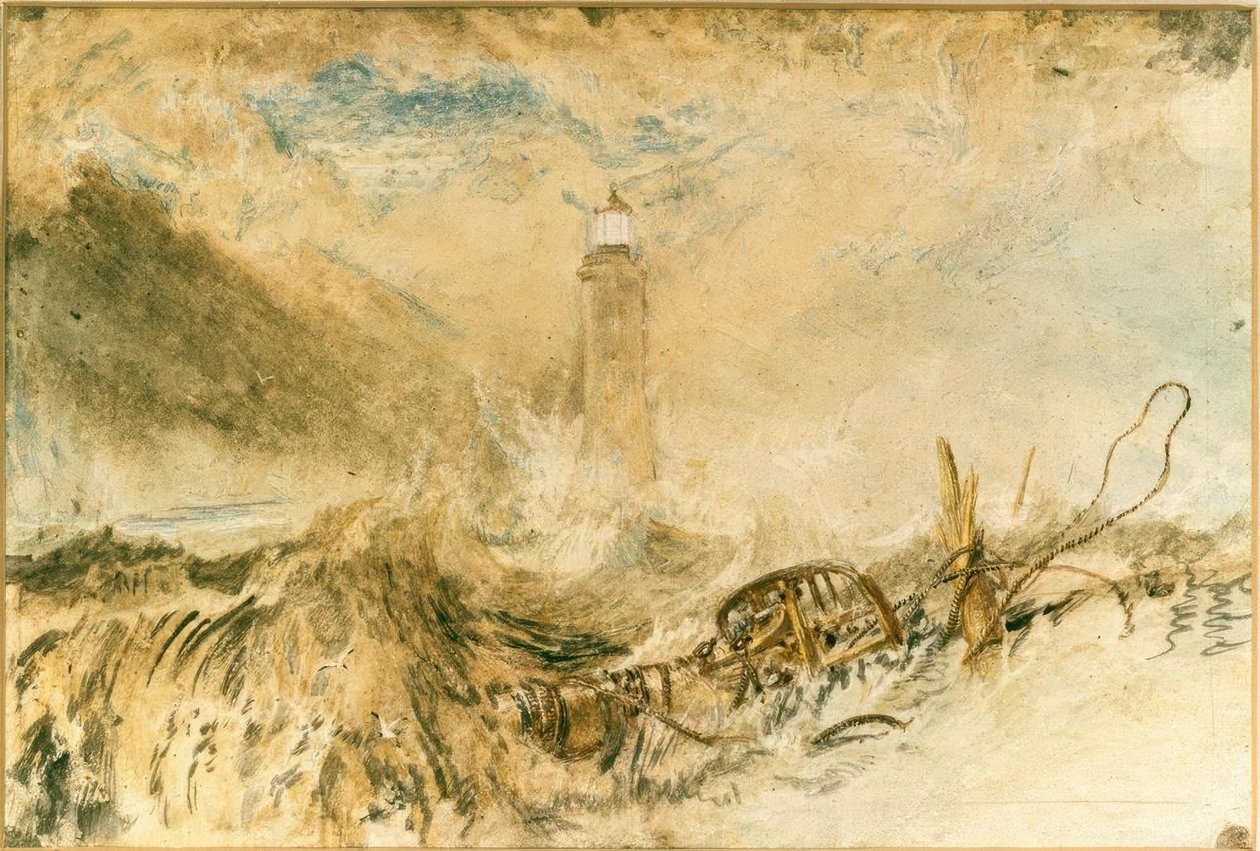 Faro de Eddystone frente a Plymouth de Joseph Mallord William Turner