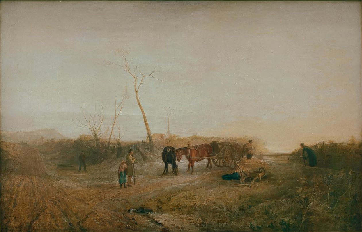Mañana helada de Joseph Mallord William Turner