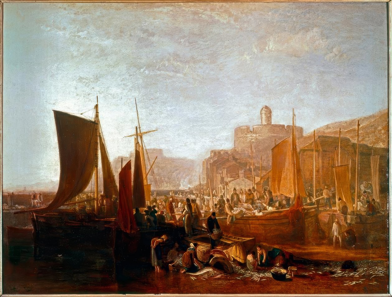 St Mawes en la temporada de sardinas de Joseph Mallord William Turner