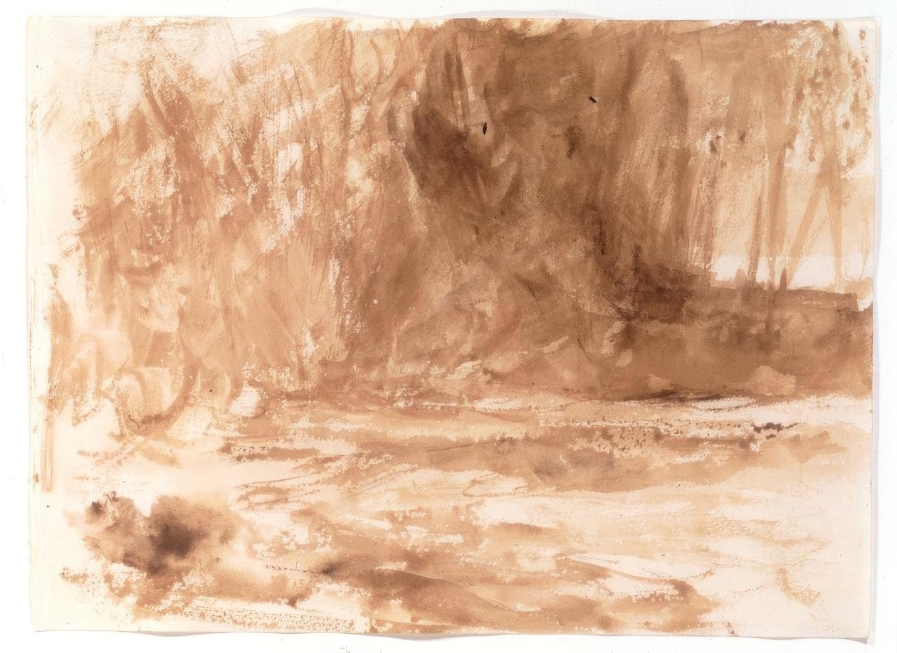 Estudio en el río Washburn, Yorkshire de Joseph Mallord William Turner