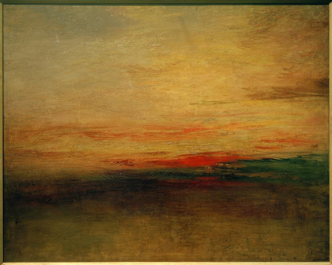 Atardecer(?) de Joseph Mallord William Turner