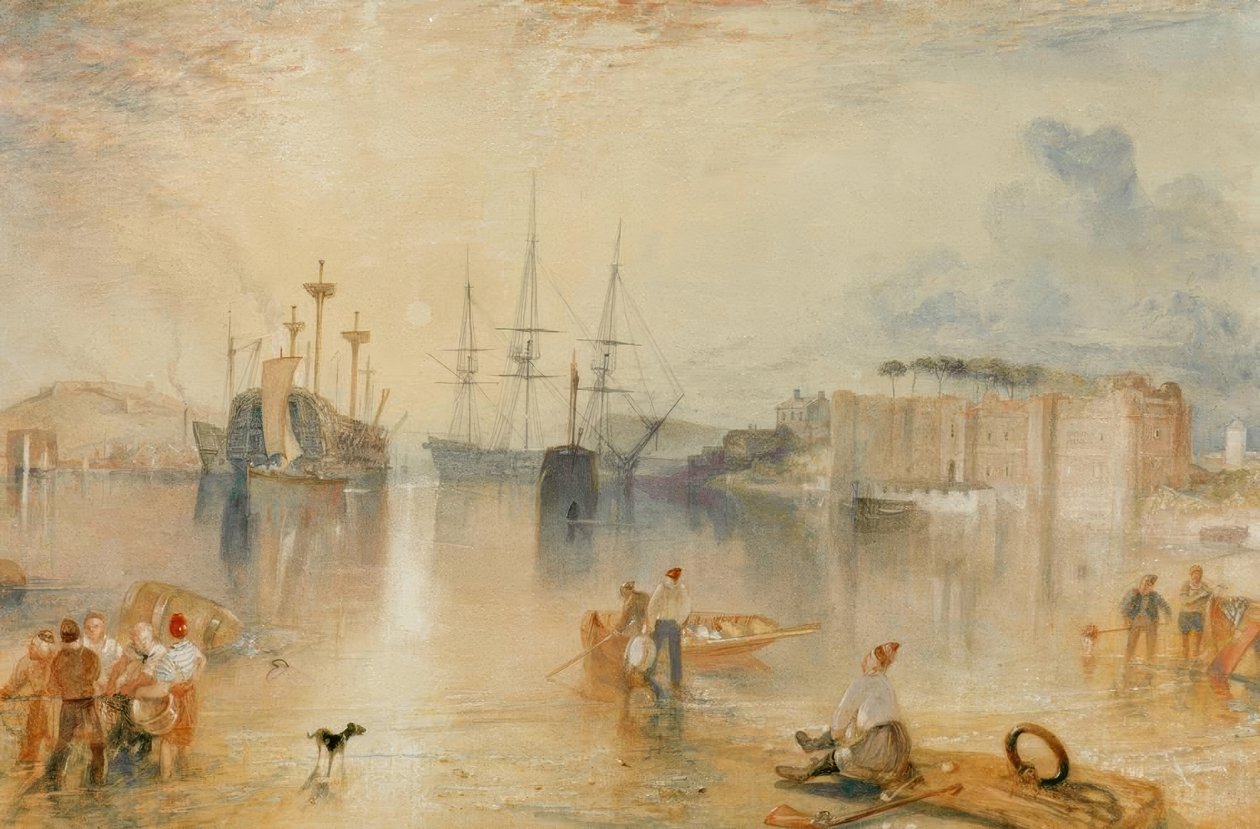 Castillo de Upnor de Joseph Mallord William Turner