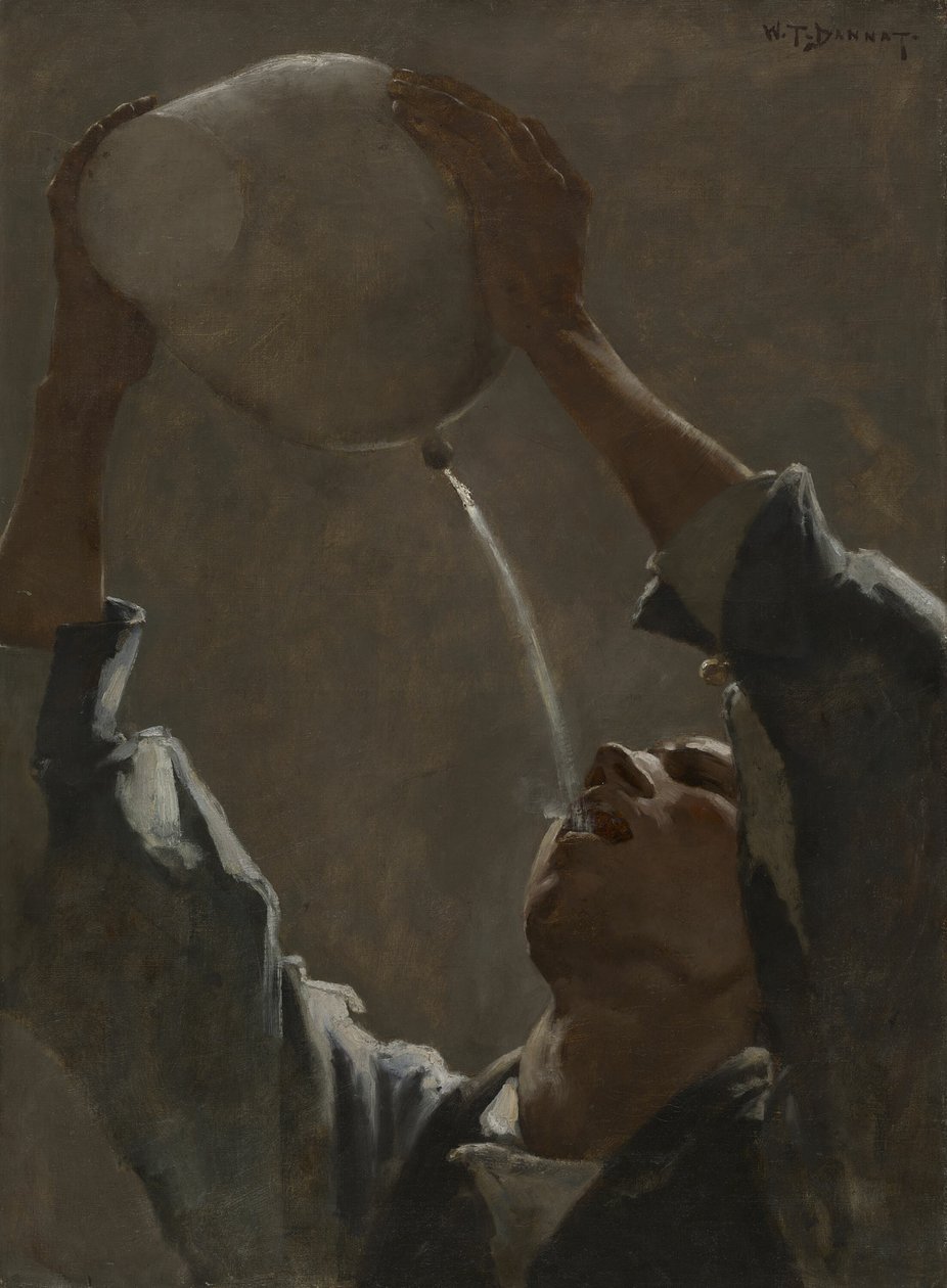 Estudio para Un contrabandista aragonés, 1881. de William Turner Dannat