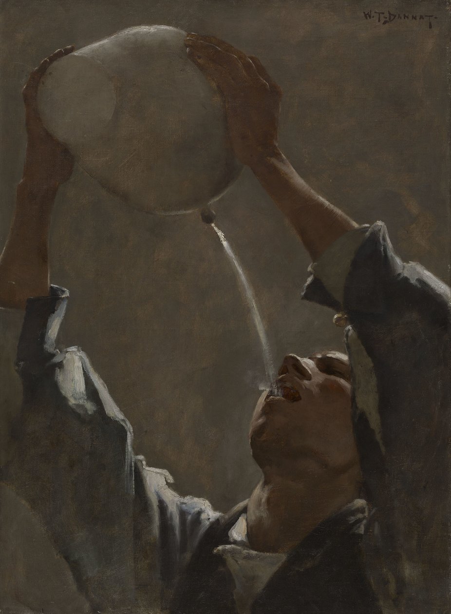 Estudio para "Un contrabandista aragonés", 1881 de William Turner Dannat