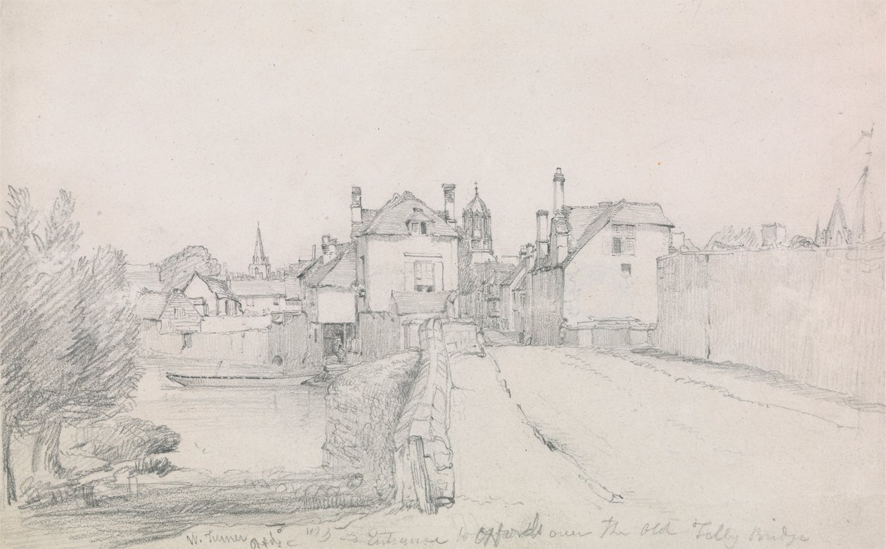 Oxford, Folly Bridge de William Turner of Oxford