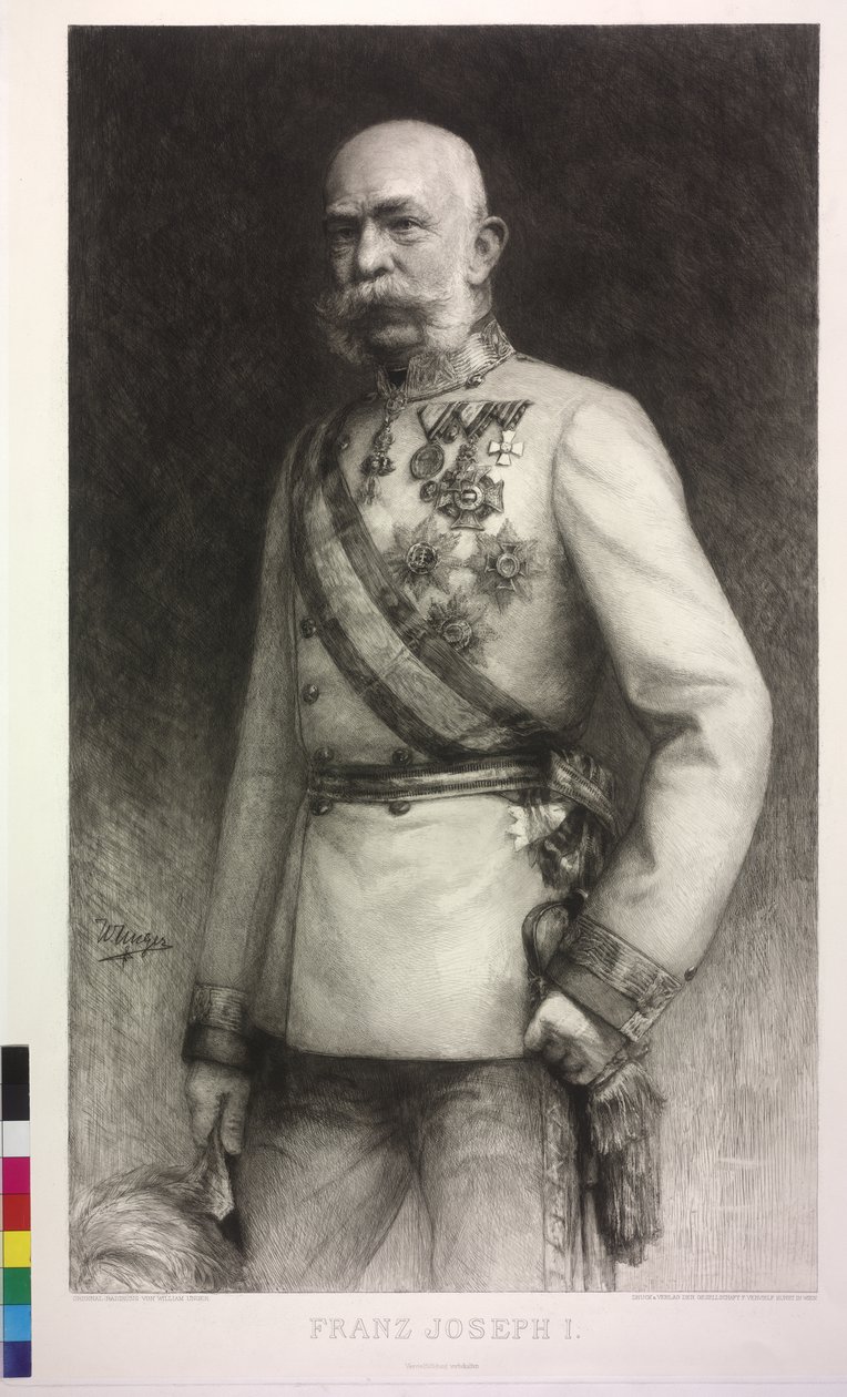 Emperador de Austria Francisco José I de William Unger
