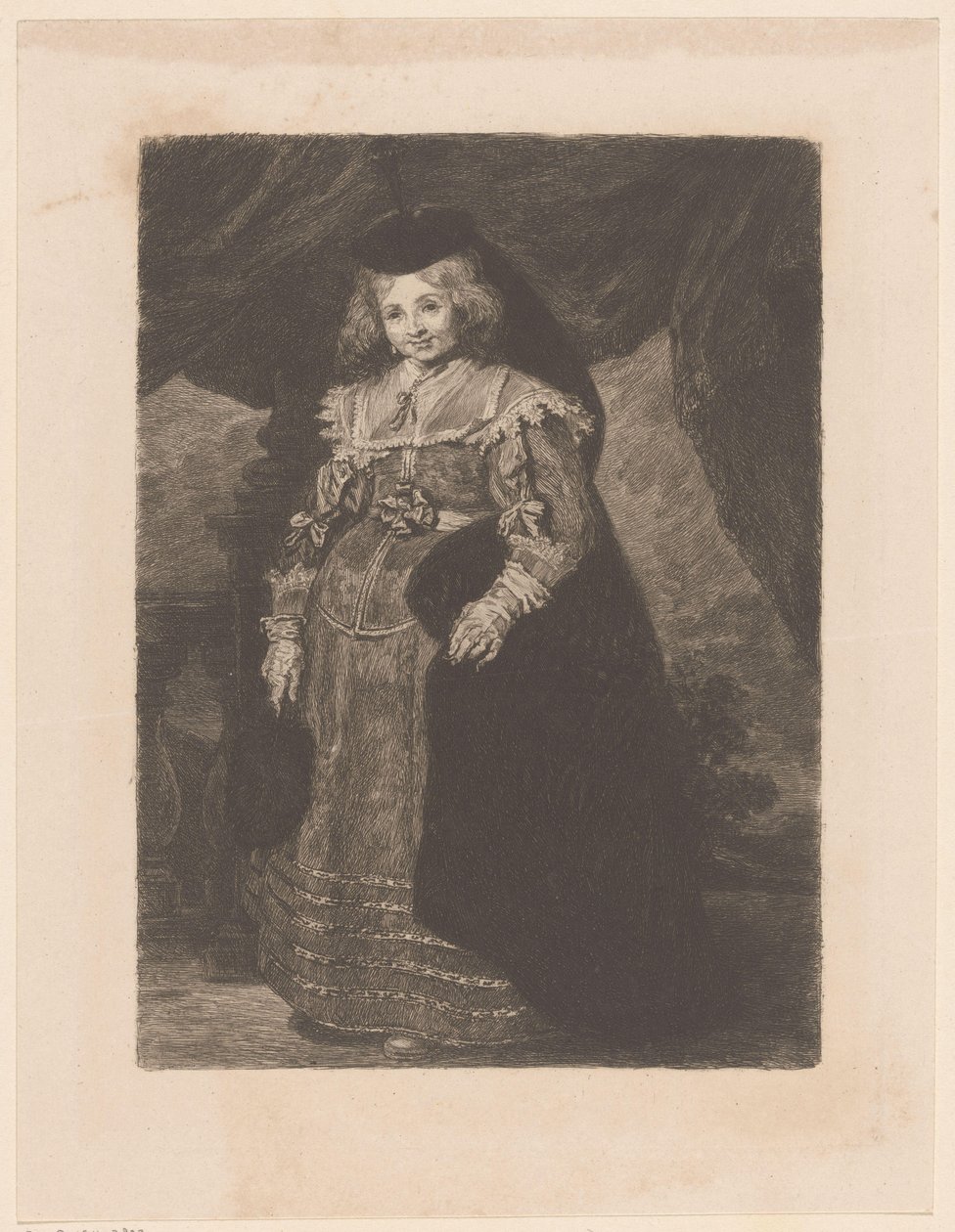 Portret de Emerentia de Beresteyn de William Unger