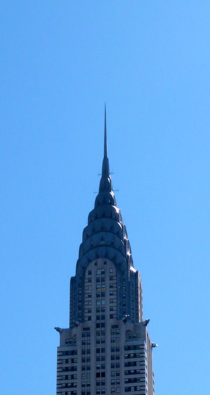 El Edificio Chrysler es un rascacielos de estilo Art Déco de Nueva York, situado en el lado este de Manhattan. Terminado en 1930. de William Van Alen