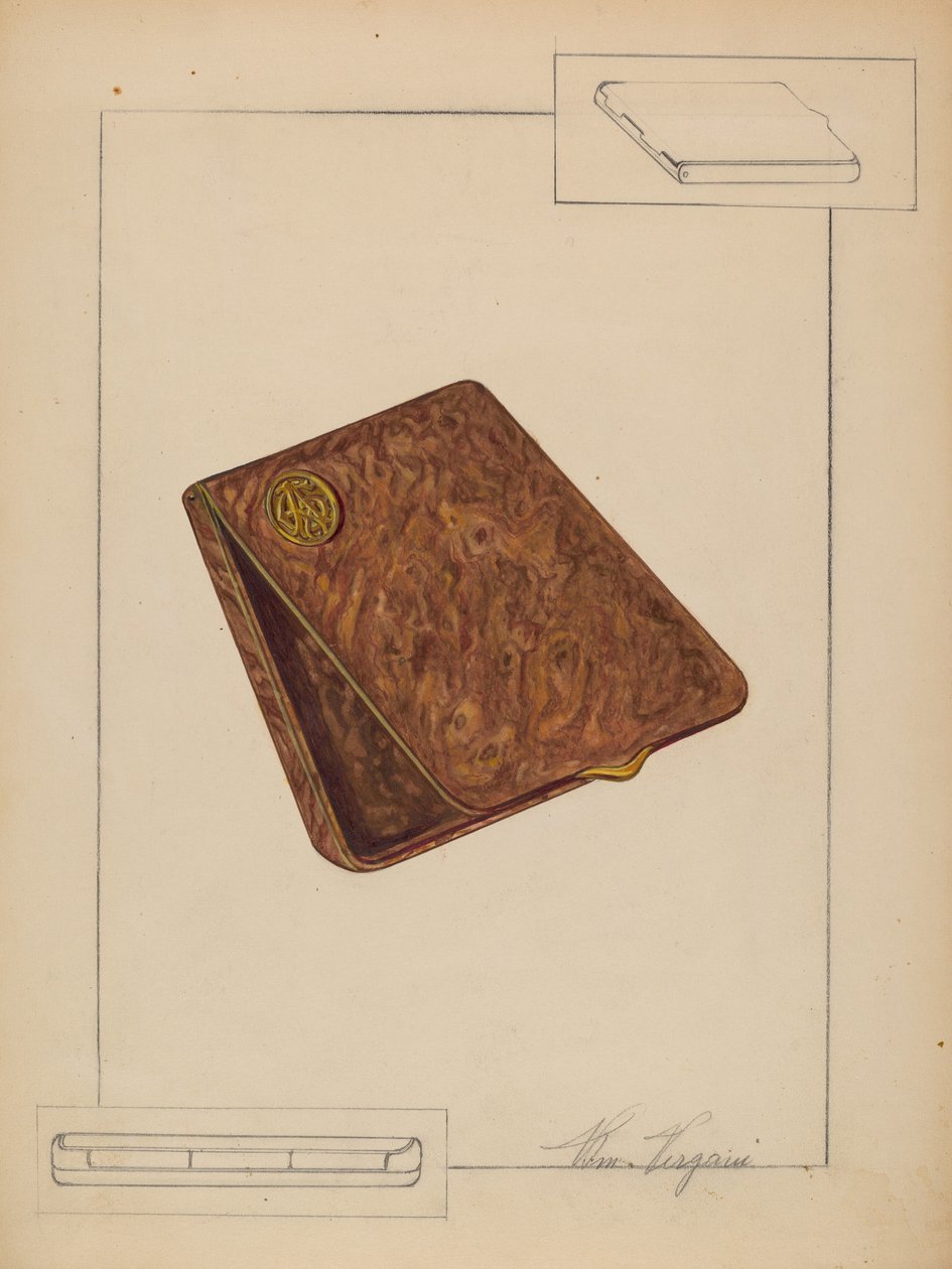 Estuche de bolsillo de William Vergani