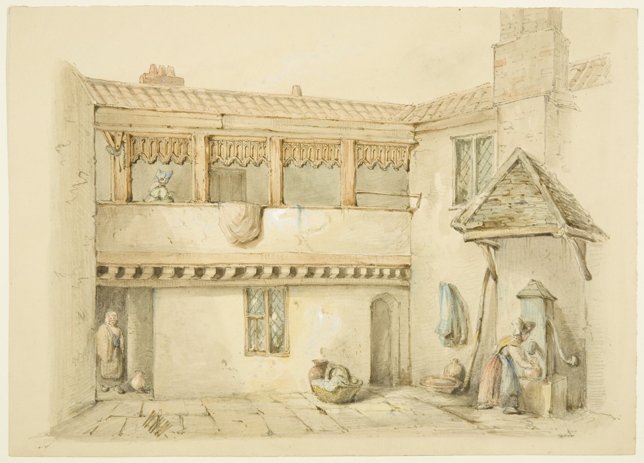 Casas de Beneficencia de Barstaple, Old Market de William W. Wheatley