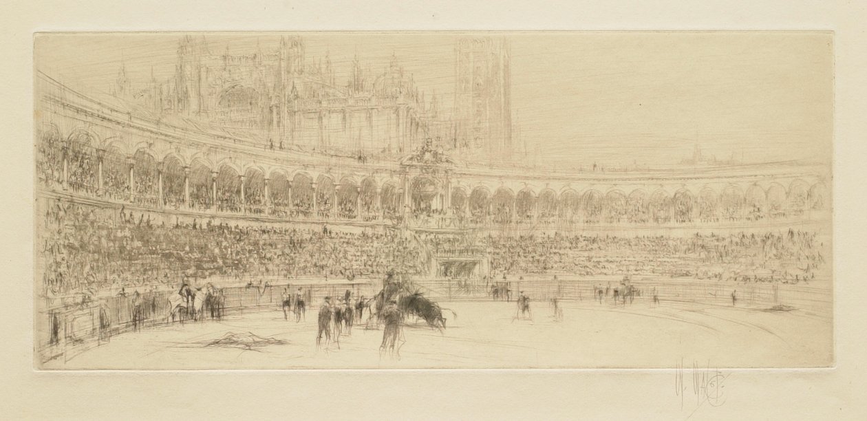 Corrida de toros, Sevilla de William Walcot