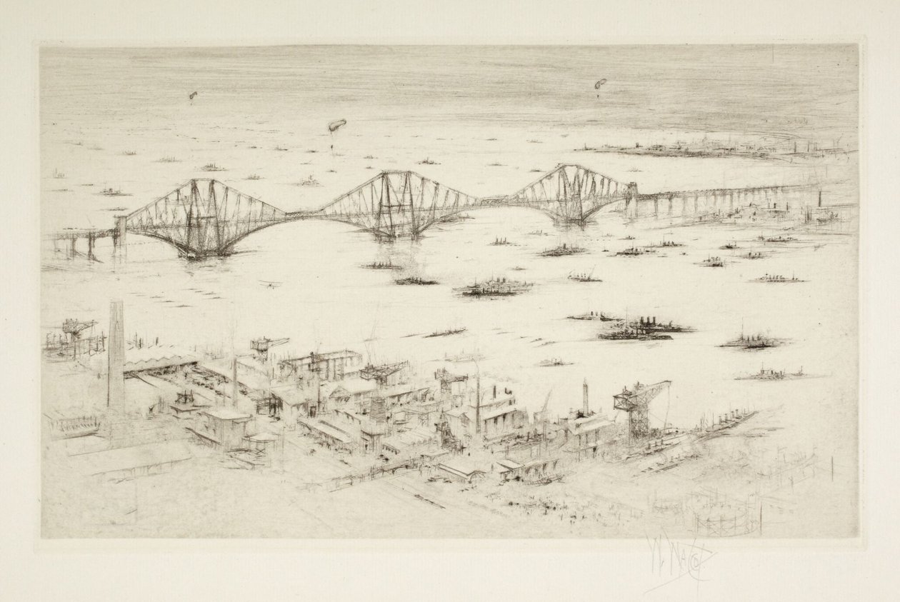Puente sobre el Forth de William Walcot