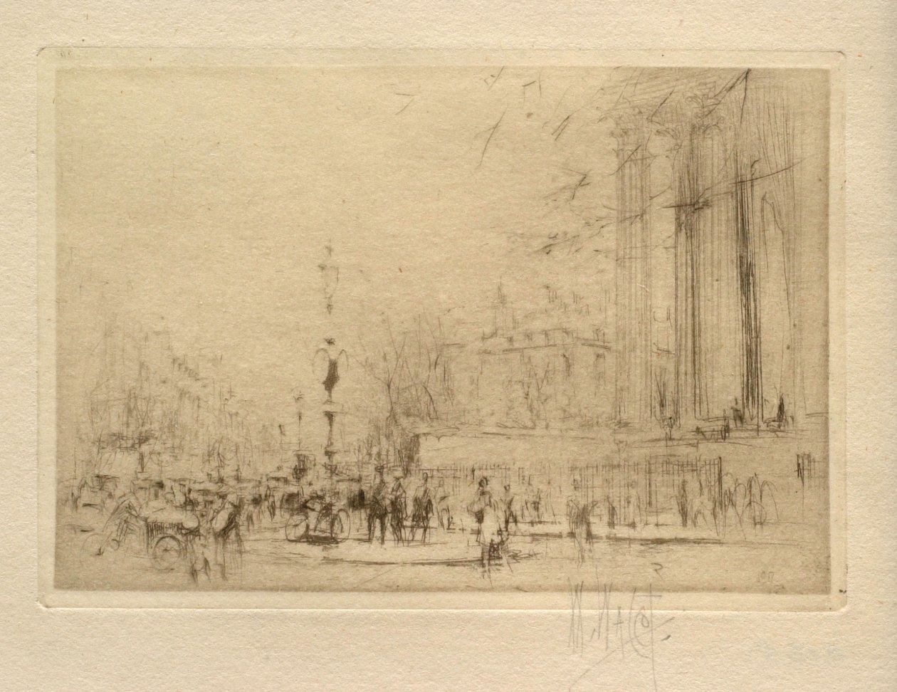 La Madeleine, París de William Walcot