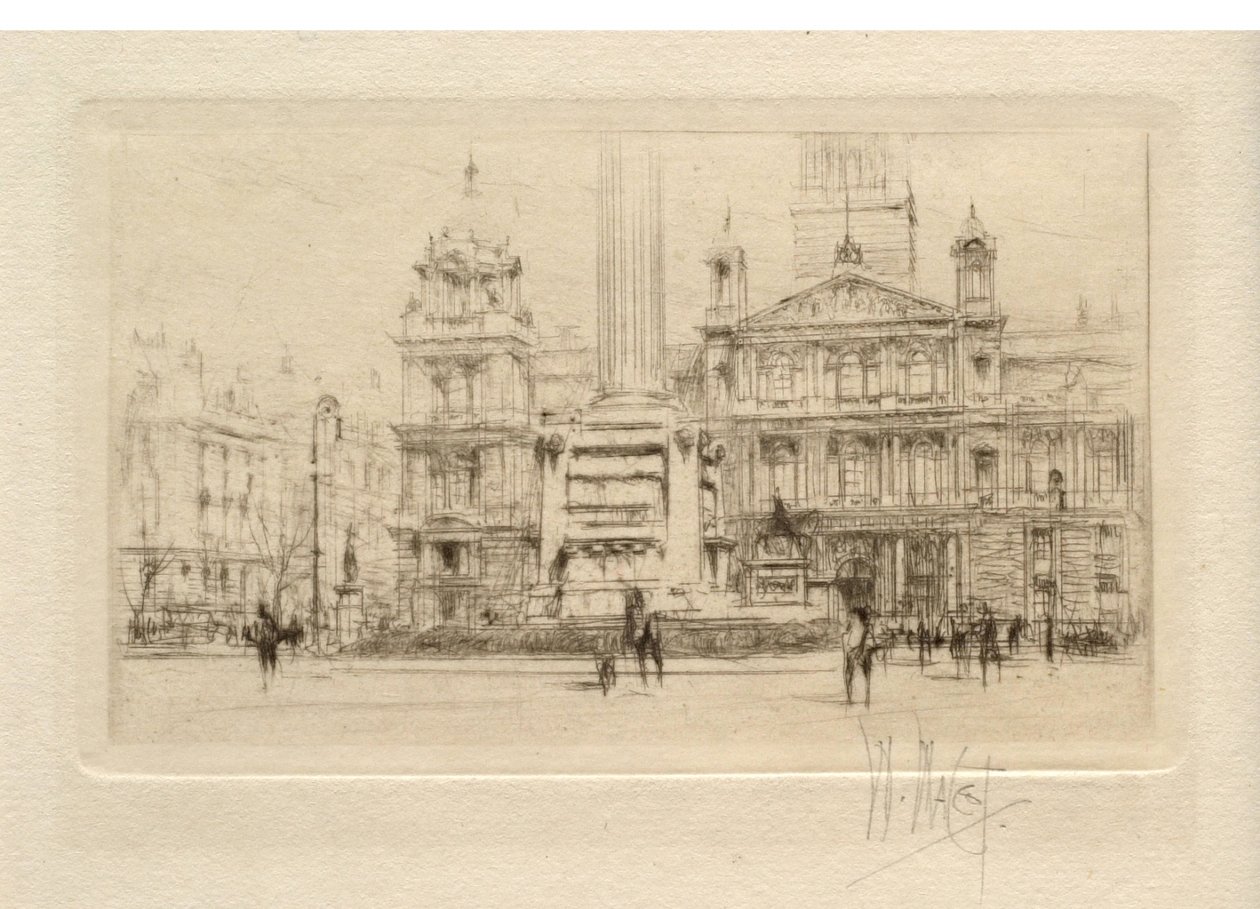 Edificios municipales, Glasgow de William Walcot