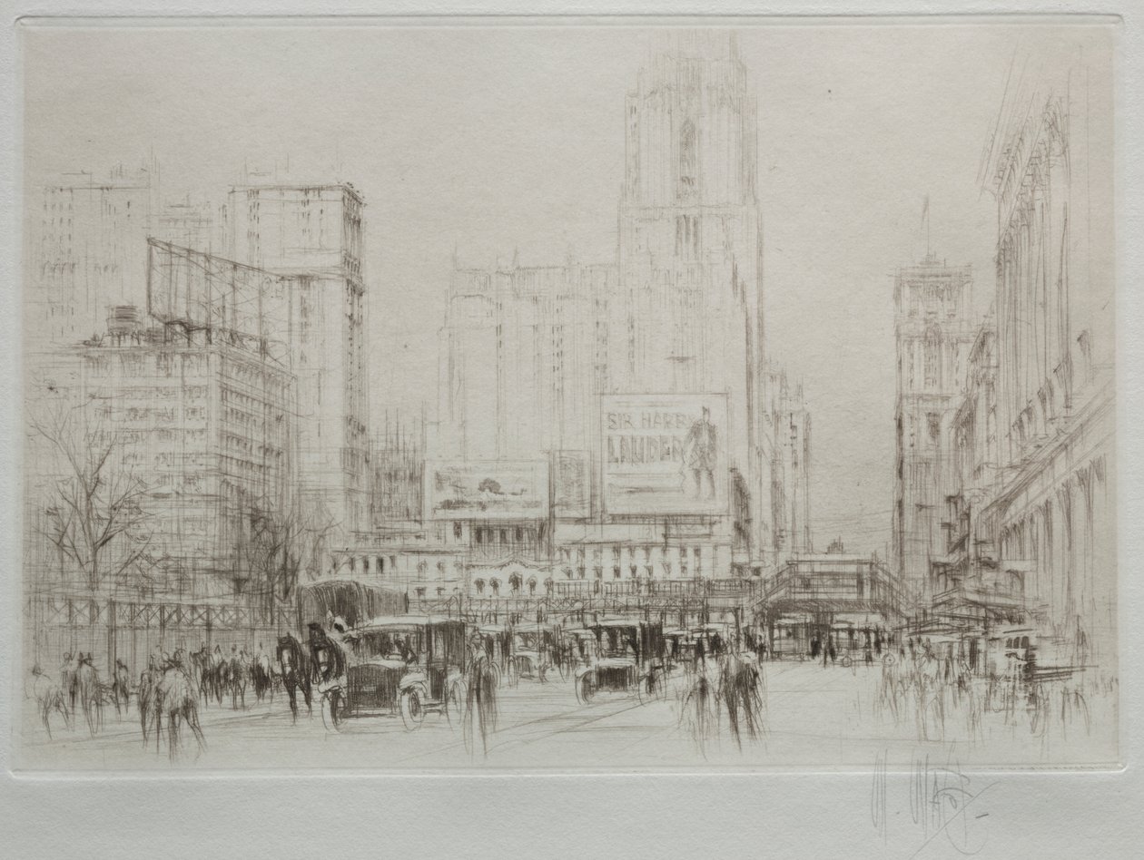 Nueva York: Calle 42 de William Walcot