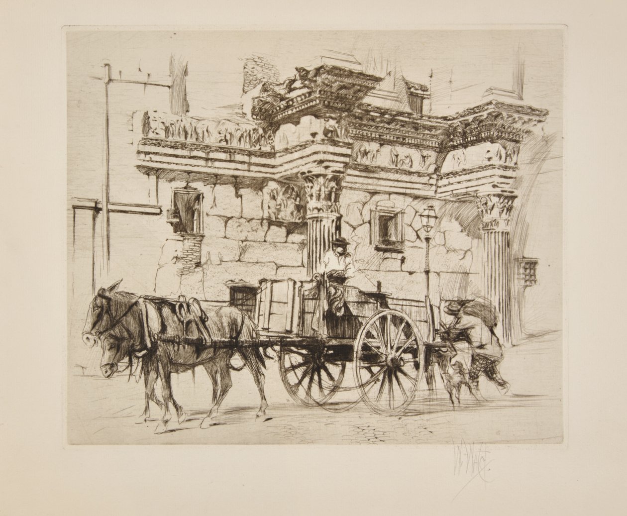 El Foro de Minerva de William Walcot