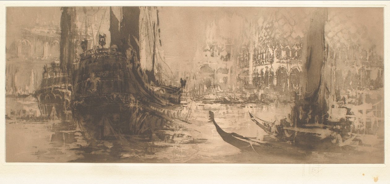 Venecia en el siglo XVIII, fiesta de William Walcot