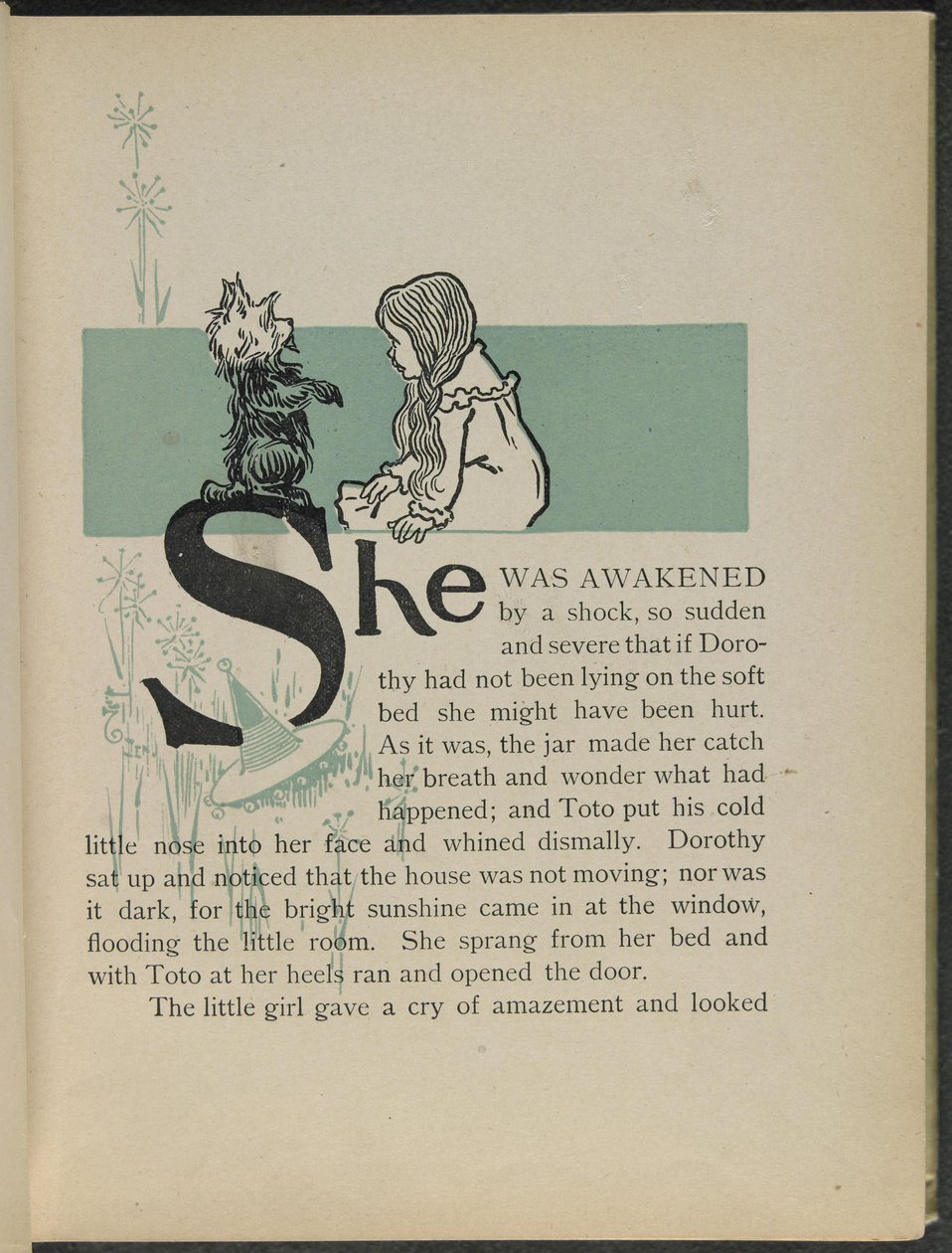 Ilustración de "El maravilloso Mago de Oz" de Lyman Frank Baum de William Wallace Denslow