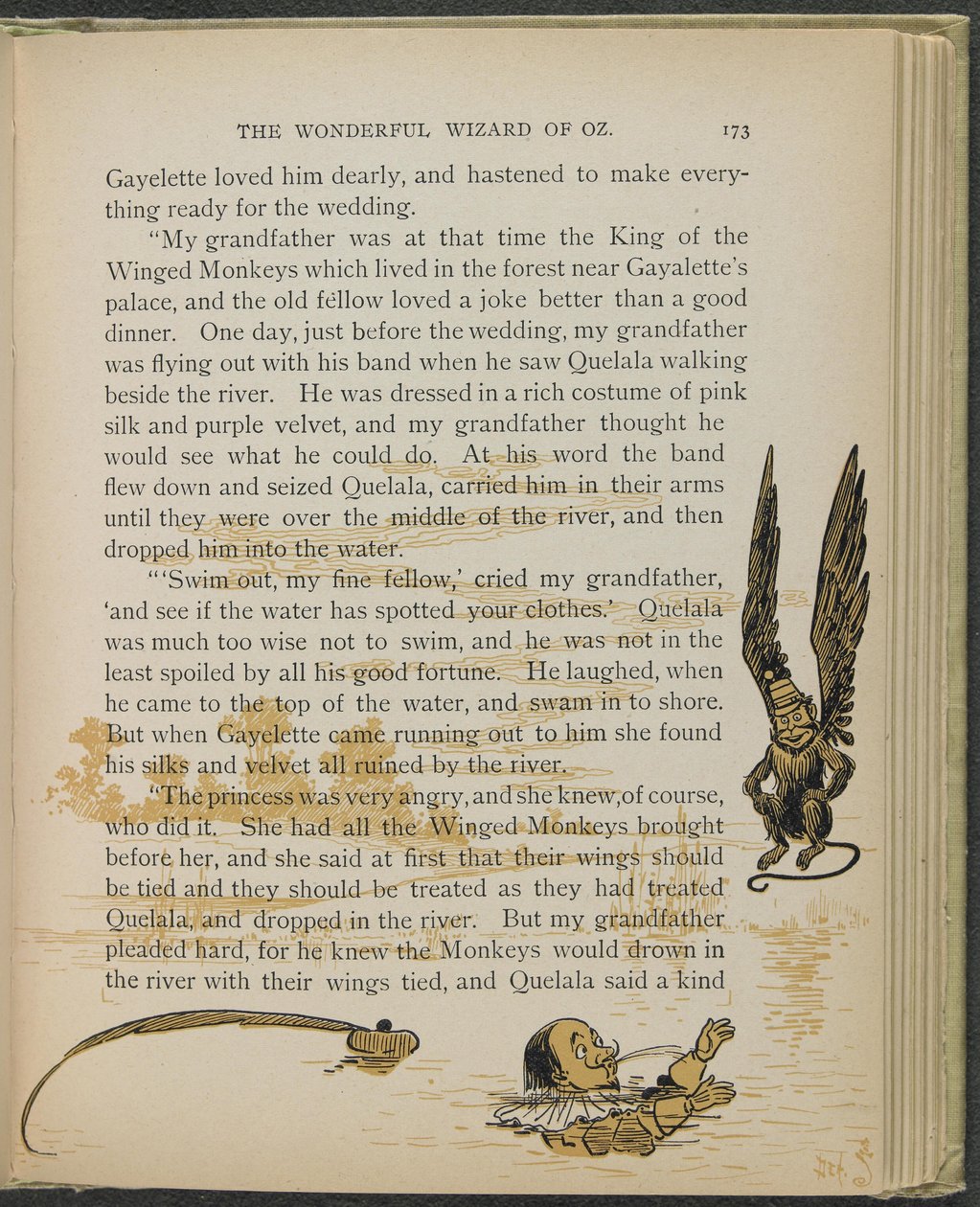 Ilustración de "El maravilloso Mago de Oz" de Lyman Frank Baum de William Wallace Denslow