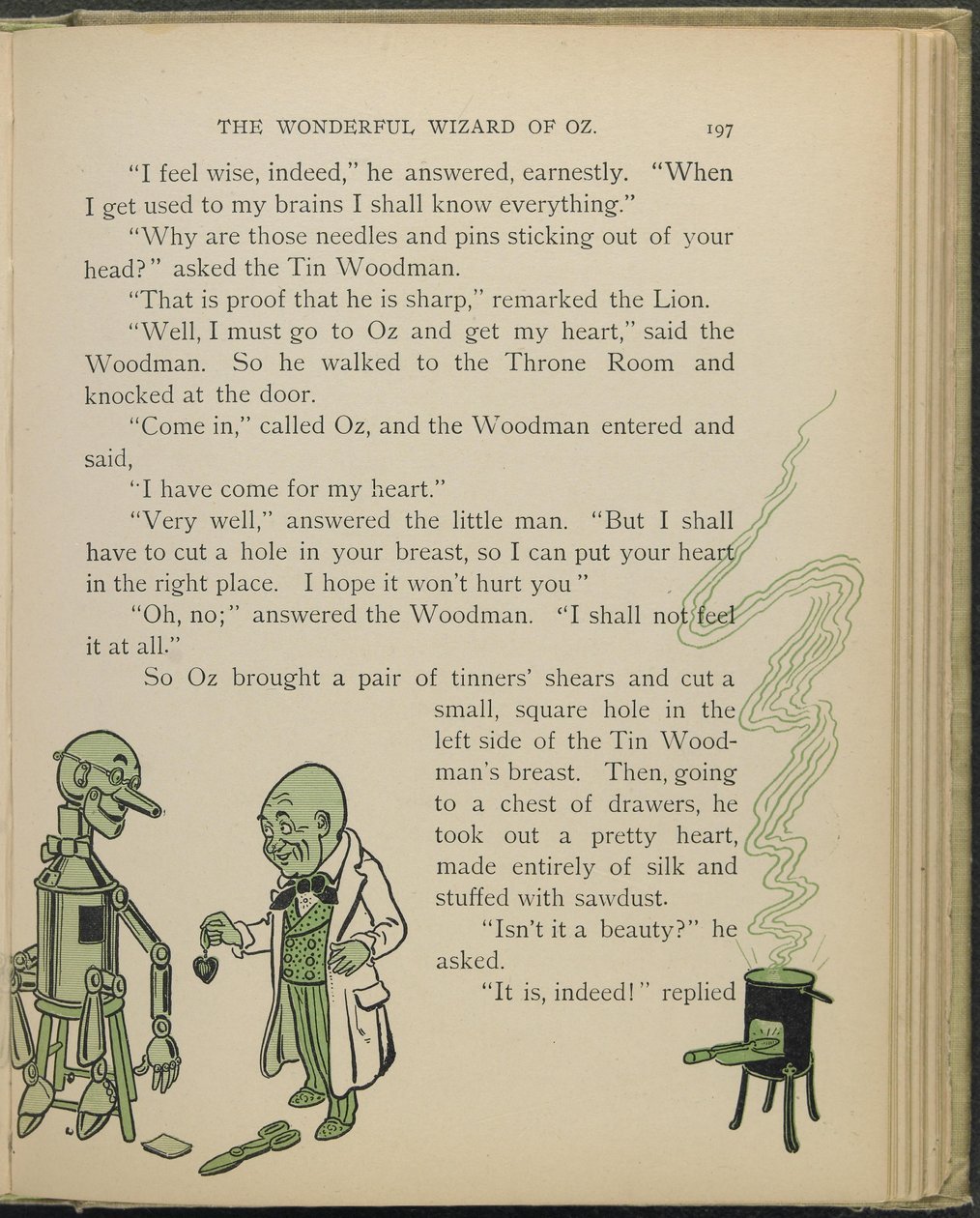 Ilustración de "El maravilloso Mago de Oz" de Lyman Frank Baum de William Wallace Denslow