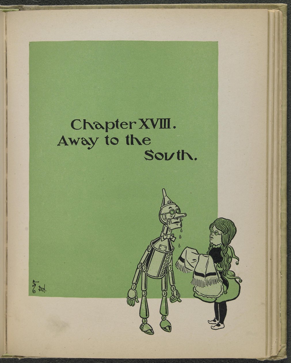 Ilustración de "El maravilloso Mago de Oz" de Lyman Frank Baum de William Wallace Denslow