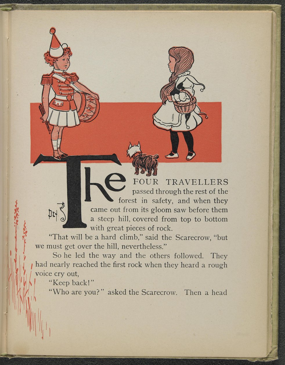 Ilustración de "El maravilloso Mago de Oz" de Lyman Frank Baum de William Wallace Denslow