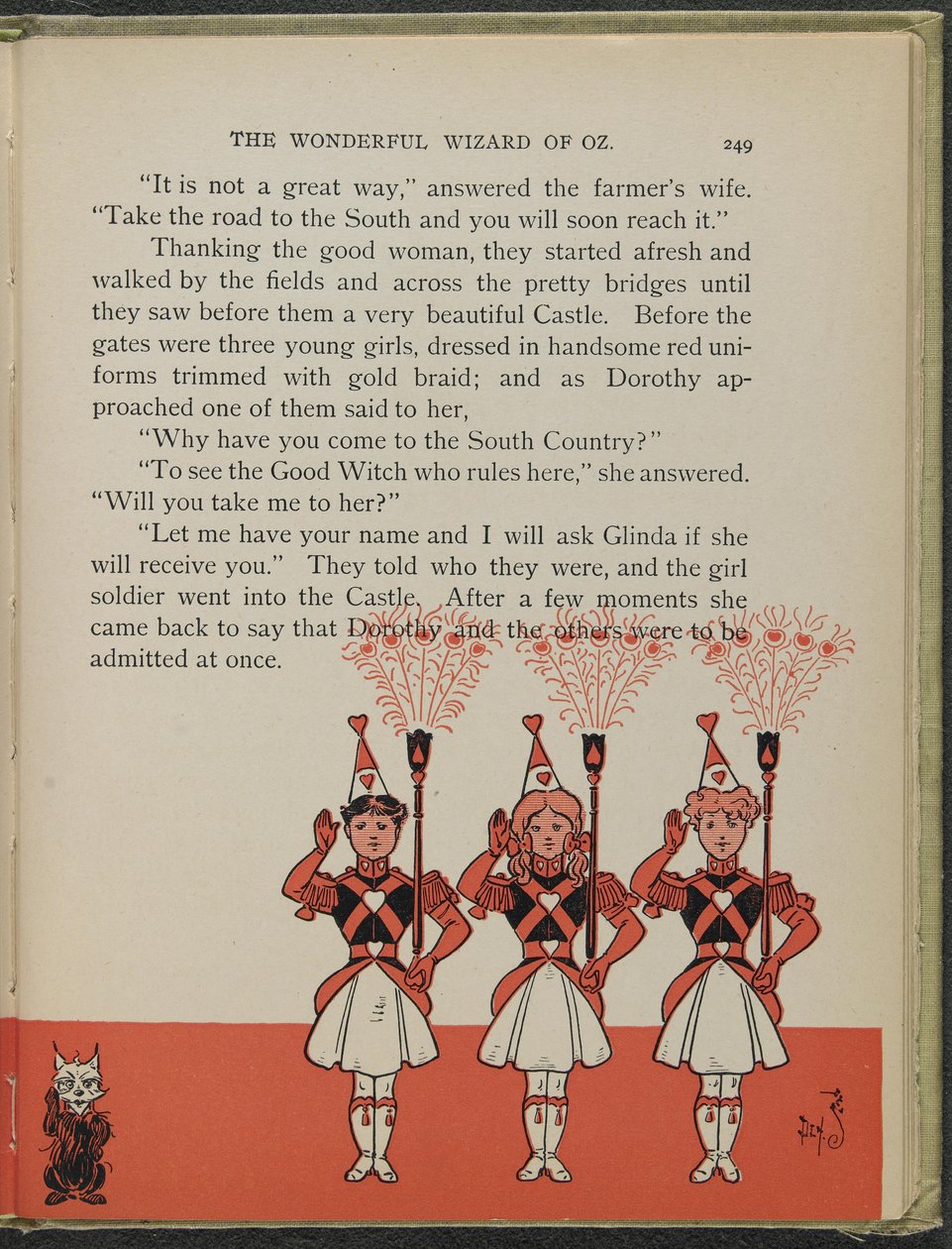 Ilustración de "El maravilloso Mago de Oz" de Lyman Frank Baum de William Wallace Denslow