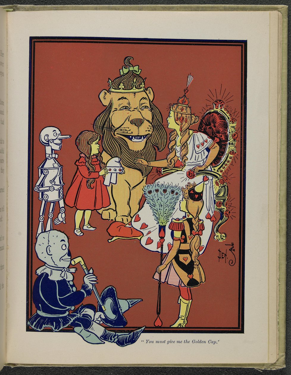 Ilustración de "El maravilloso Mago de Oz" de Lyman Frank Baum de William Wallace Denslow