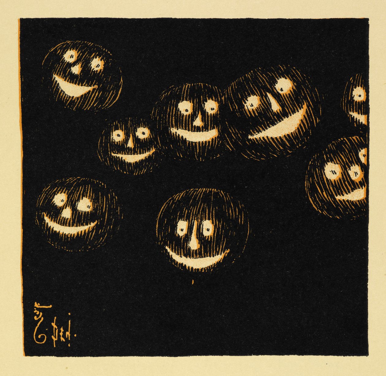 Varios Jack-lanterns, de 