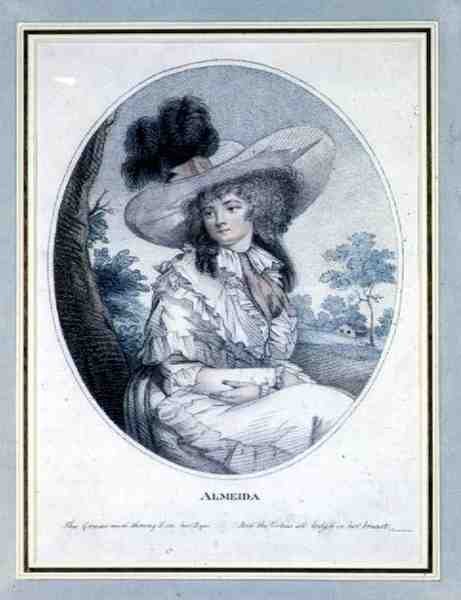 Almeida, grabado por el artista, publicado por Prattent de William Ward