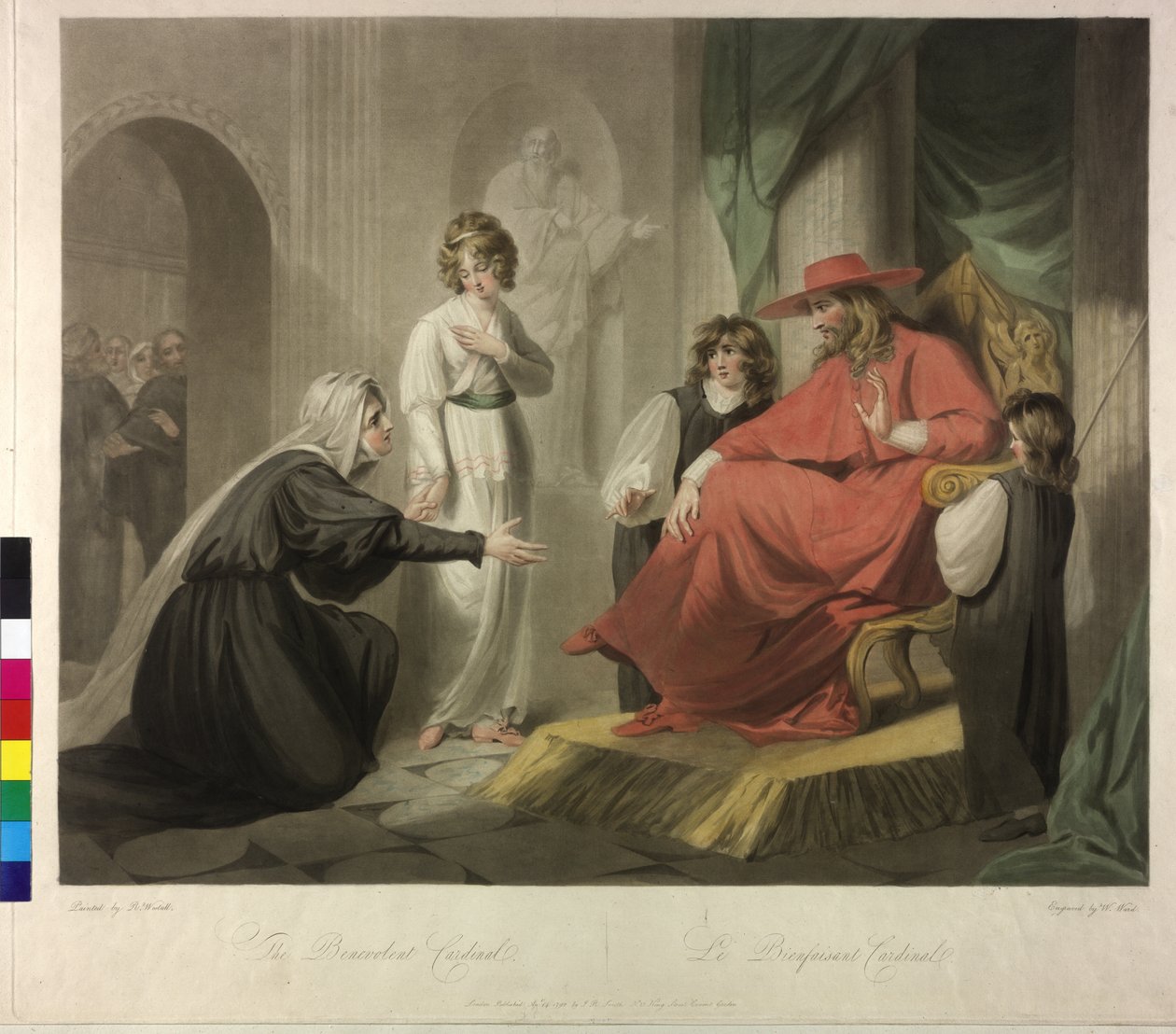 Audiencia a un cardenal El cardenal benigno de William Ward