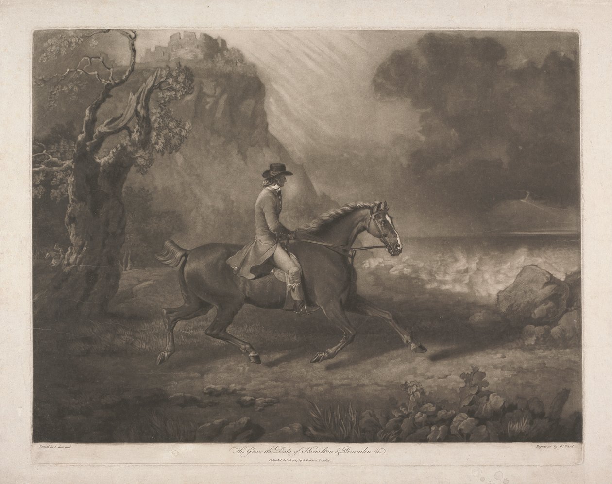 Su Gracia el Duque de Hamilton y Brandon, etc. de William Ward