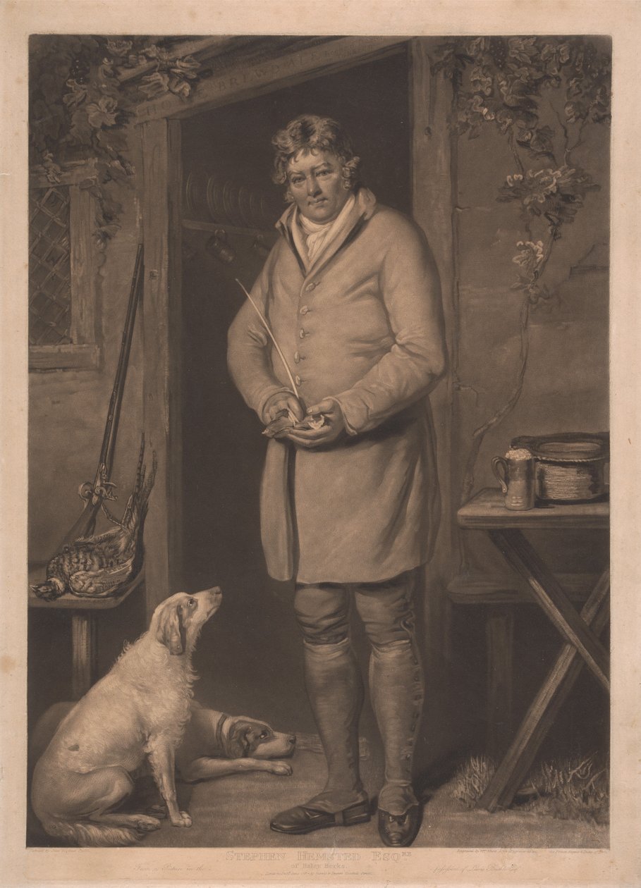 Stephen Hemsted, Esq., de Ilsley, Berks de William Ward