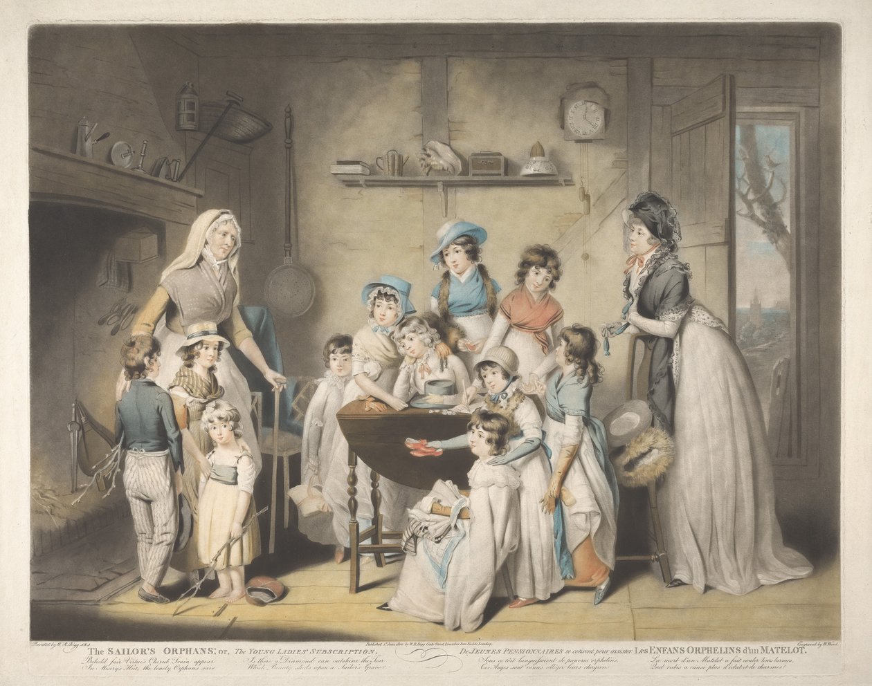 Los huérfanos del marinero o la suscripción de las jóvenes damas de William Ward