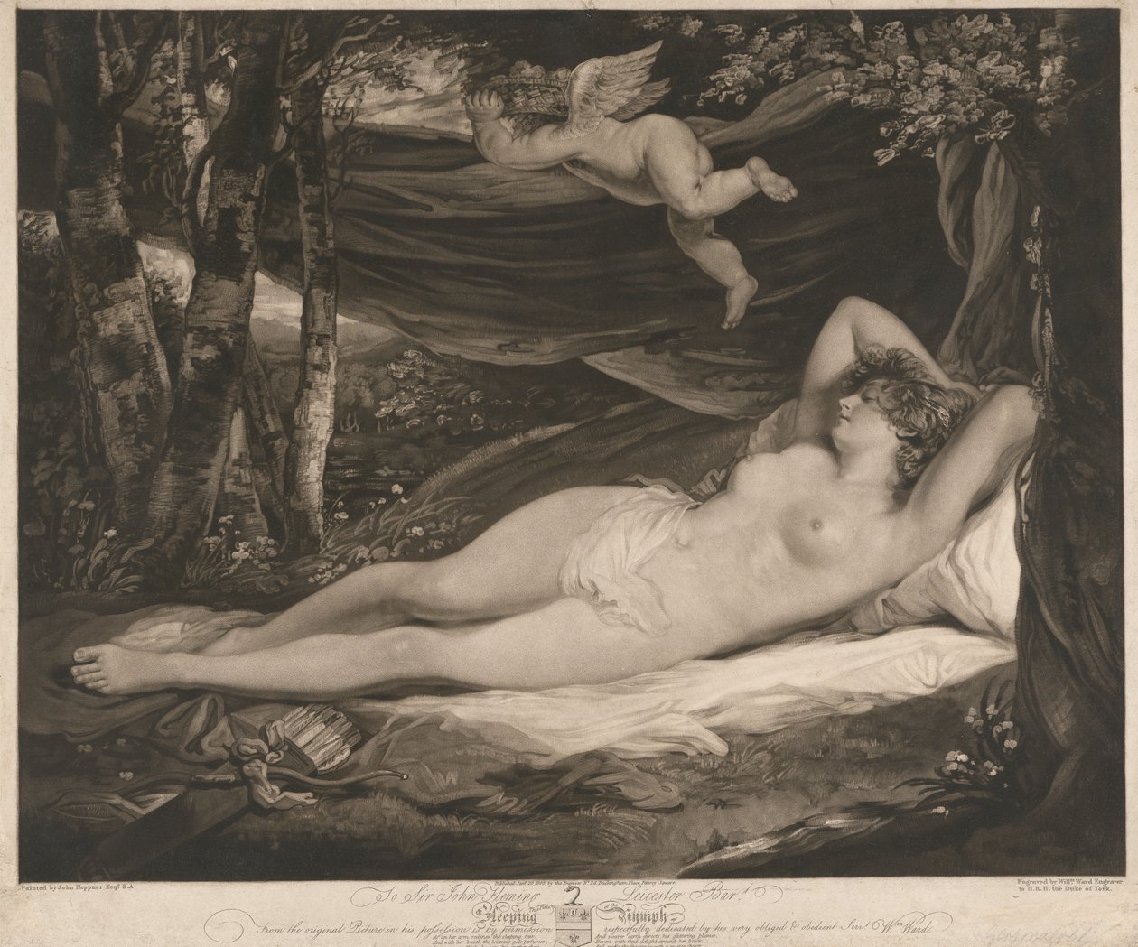 La ninfa dormida de William Ward