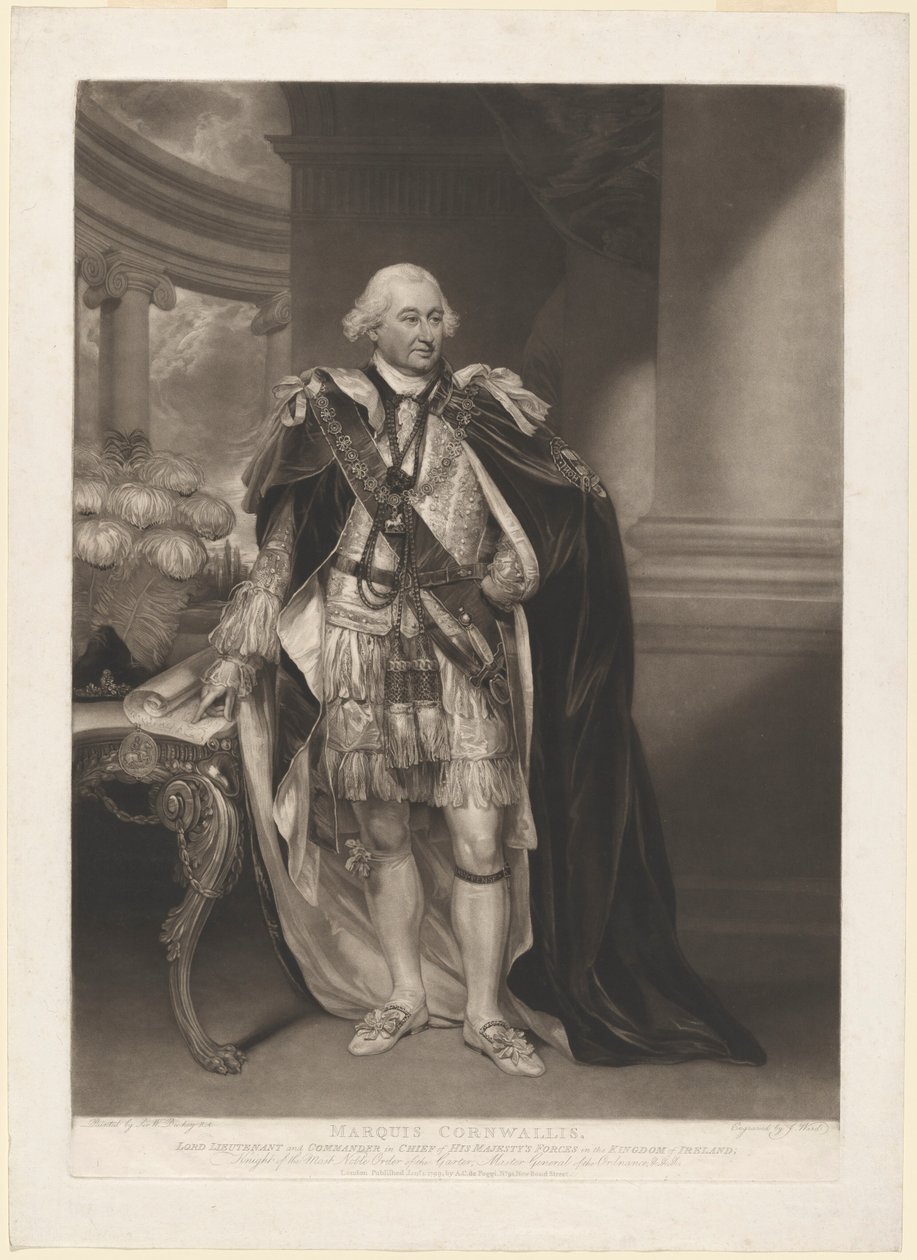 Lord Cornwallis de William Ward after Sir William Beechey
