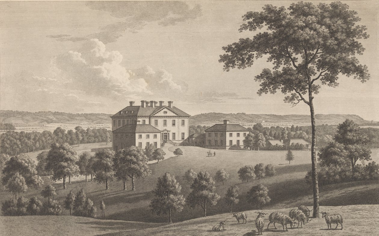Montreal, cerca de Sevenoke, en el condado de Kent, de The History and T... de Edward Hasted de William Watts