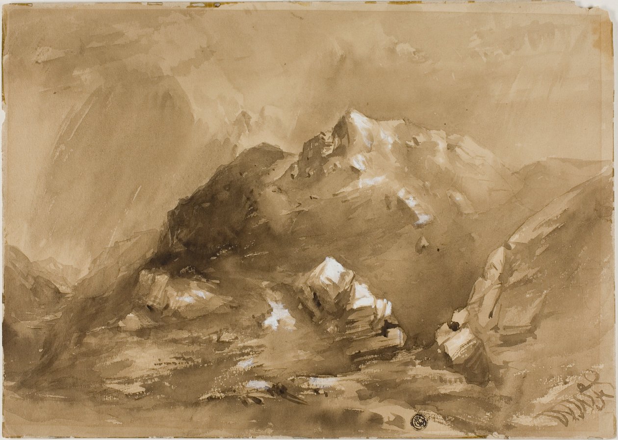 Montañas neblinosas de William West