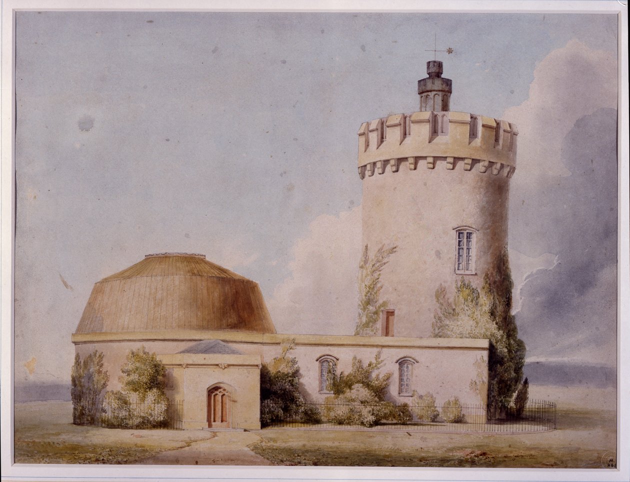 El Observatorio y Adiciones Propuestas, c.1830 de William West