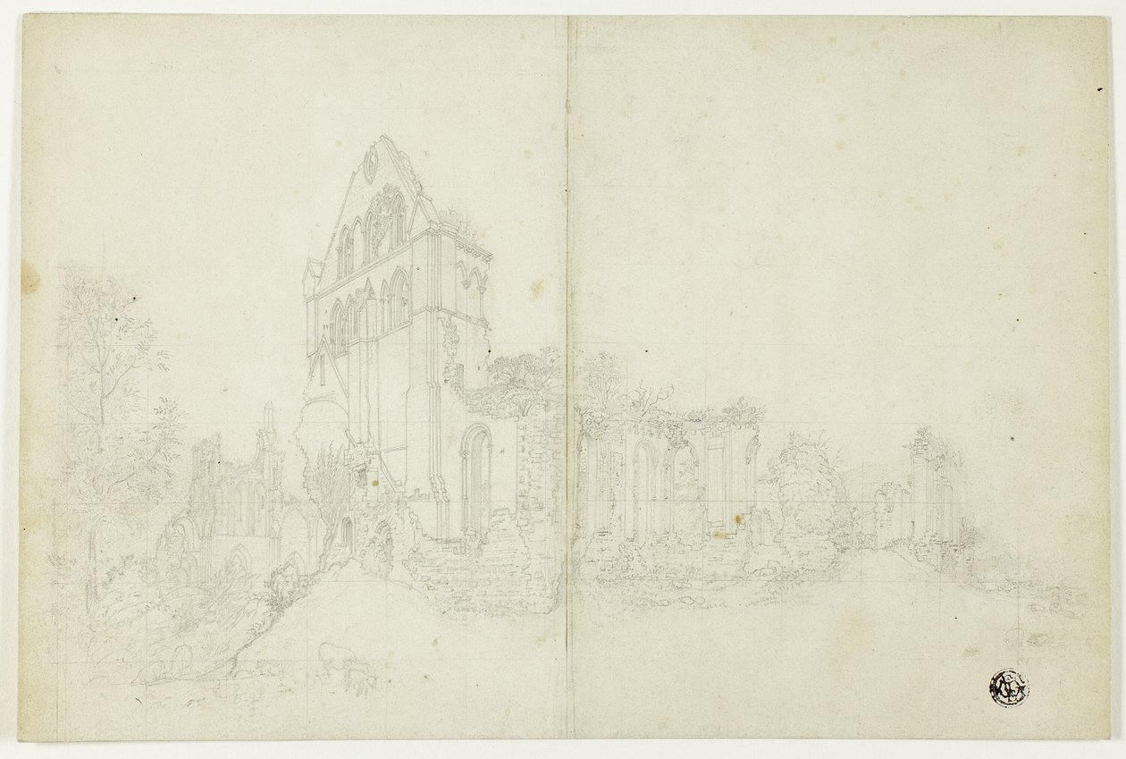 Abadía de Byland, Yorkshire de William Westall