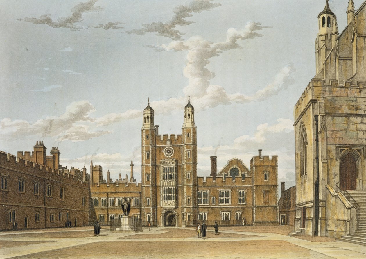 Gran patio del Eton College, de 