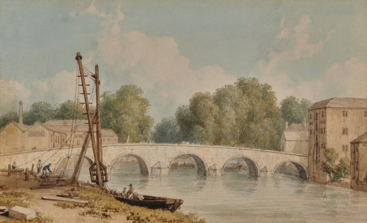 Puente de Maidstone de William Westall