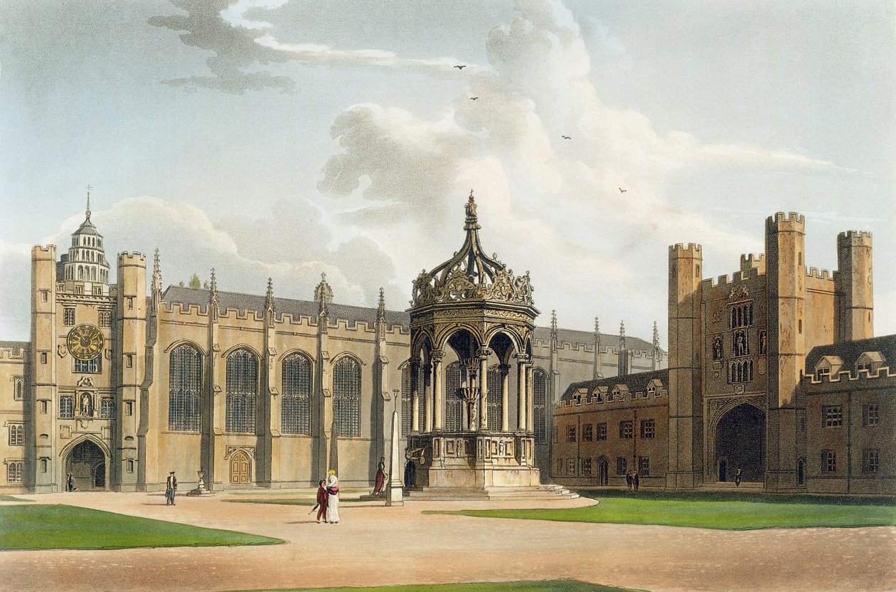 El tribunal del Trinity College, Cambridge, de 