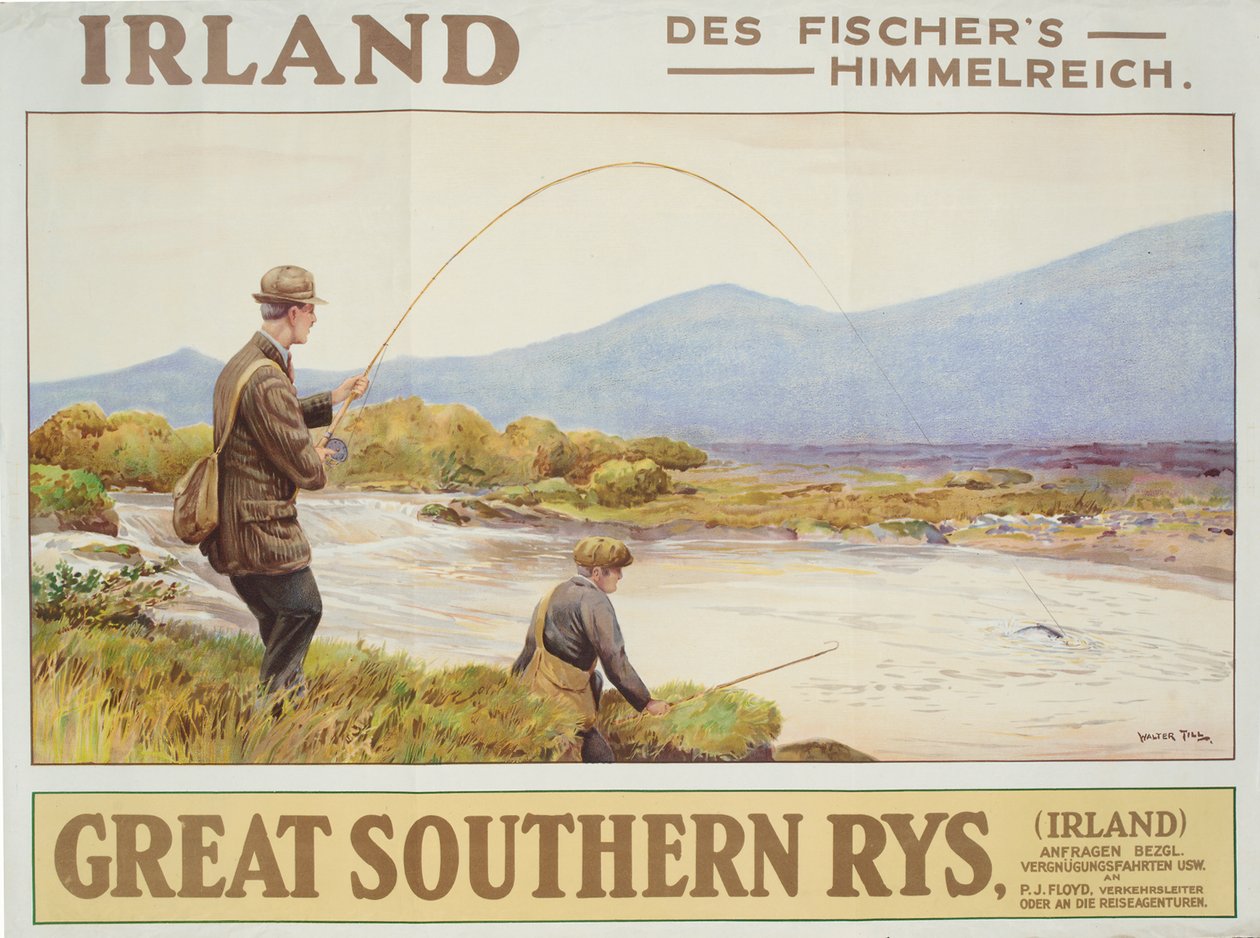 Irlanda: el paraíso de los pescadores de William Wiehe Collins