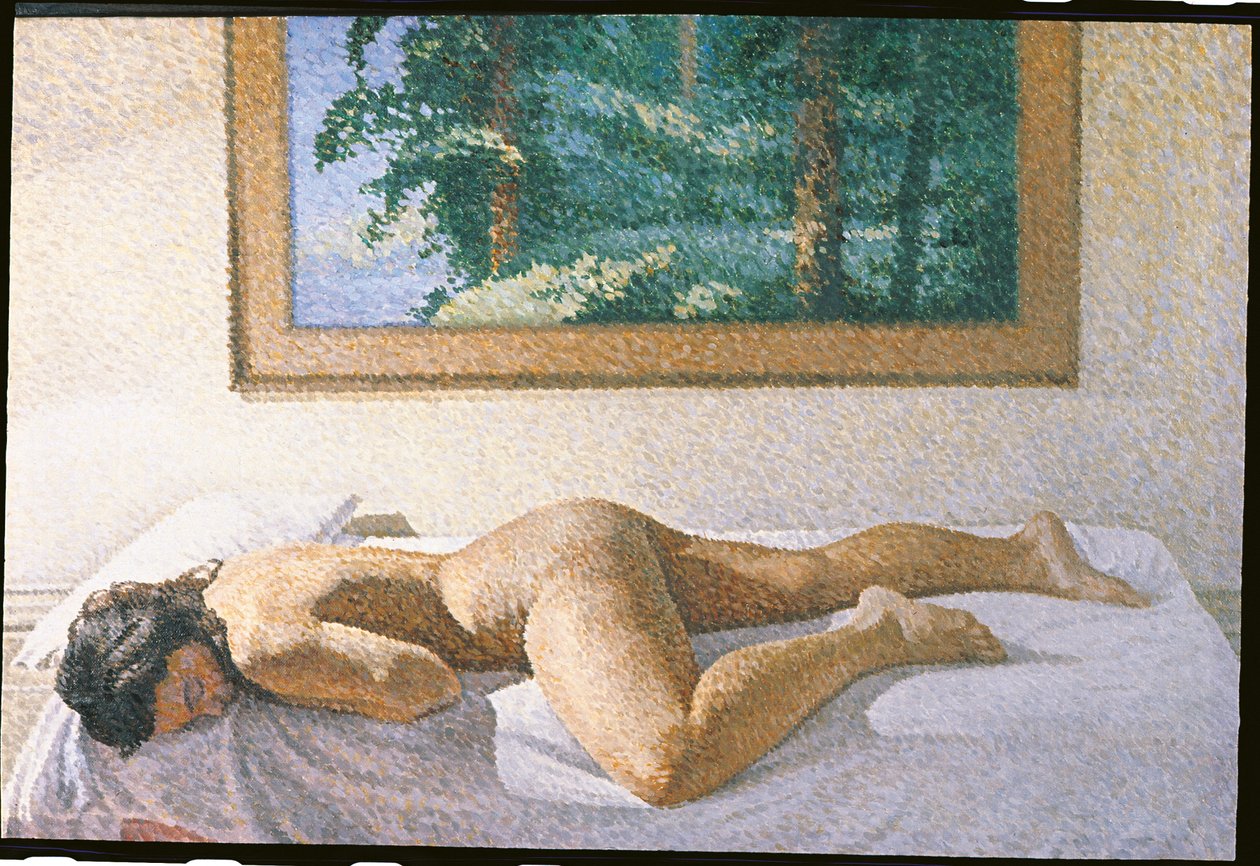 Desnudo con paisaje de William Wilkins