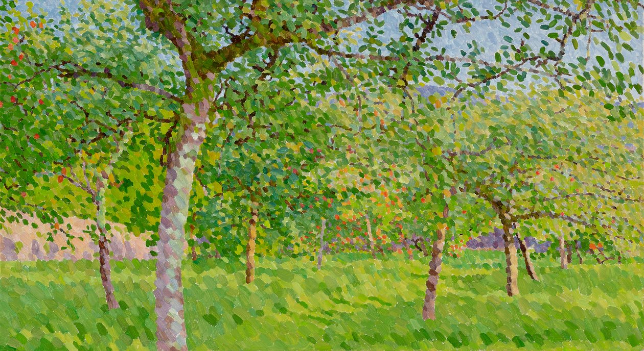Huerto en otoño, 2020 (óleo sobre lienzo) de William Wilkins