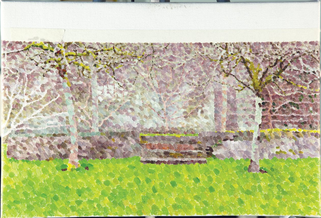 Huerto en invierno, 2014 de William Wilkins
