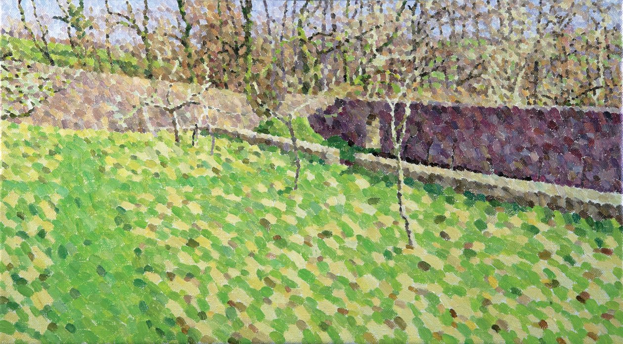 Huerto en el Sol de Invierno de William Wilkins