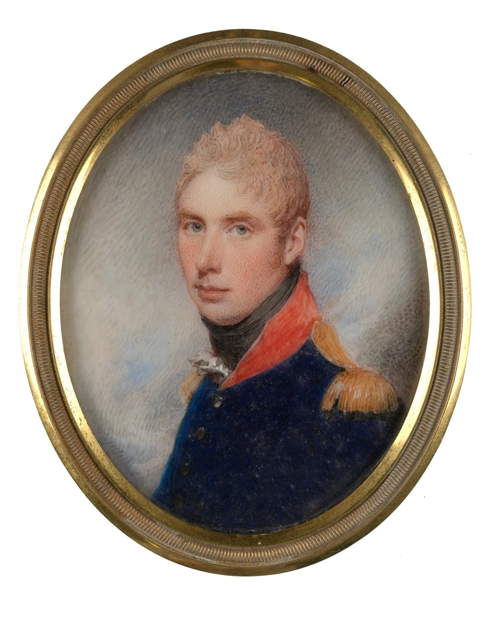 Capitán (luego Teniente Coronel) William Tyrwhitt-Drake (1785-1848), Guardias Reales a Caballo, mayo 1809 de William Wood