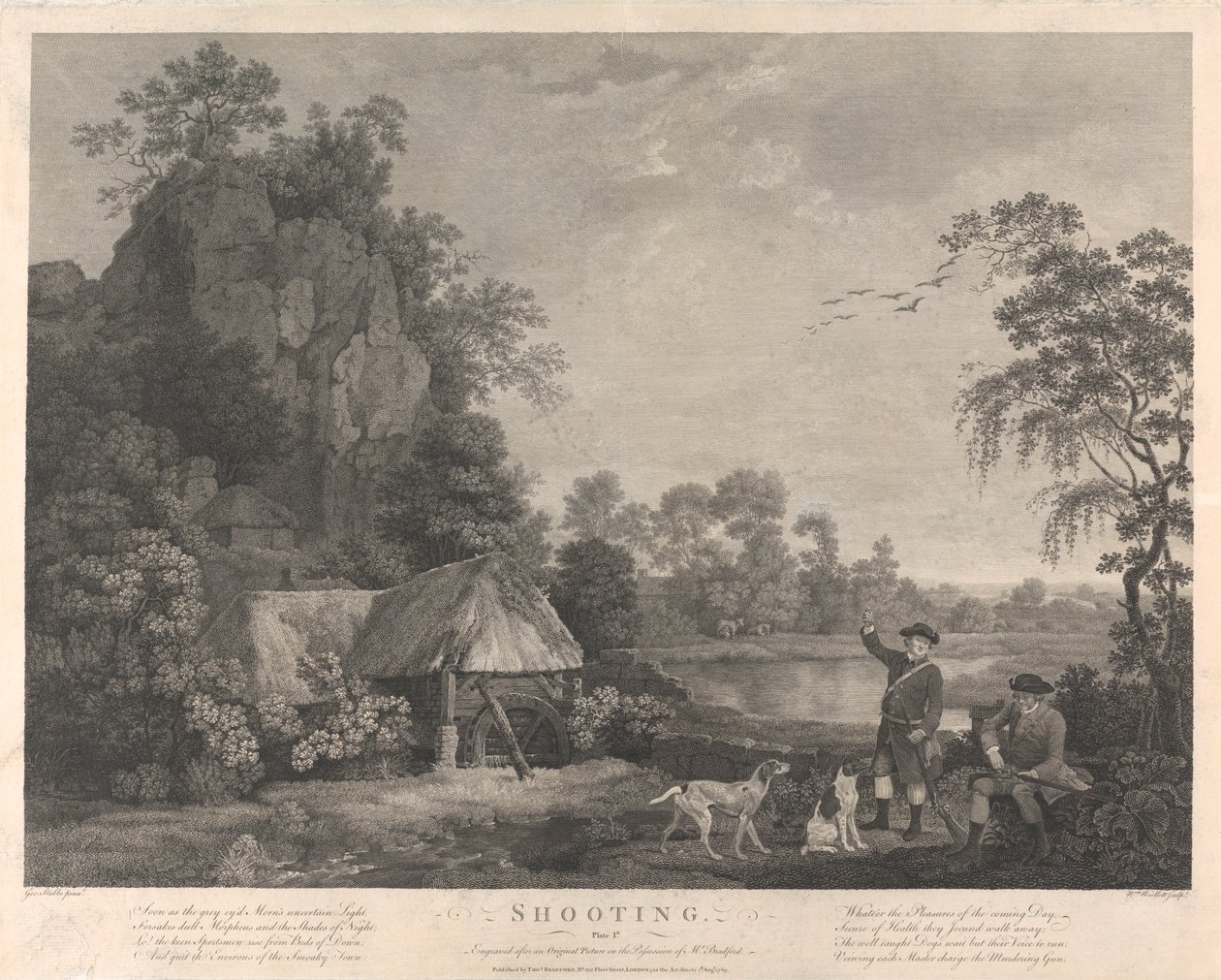 Rodaje, Placa I de William Woollett